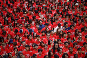 Students at UIC Convocation